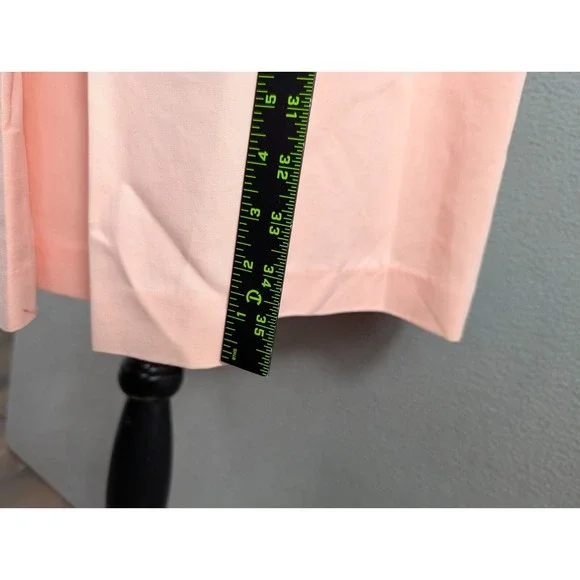 Vintage Seven City Women's L Belted Rain Trench‎ Coat Old Money Pastel Pink NWT - Picture 16 of 16